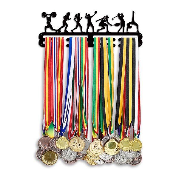 PandaHall PH Medal Hanger Display Rack Hanger Awards Ribbon Holder Medal Hook Race Medal Display Wall Mount Medals Frame for Wall Over 50..., Black
PandaHall PH Medal Hanger Display Rack Hanger Awards Ribbon Holder Medal Hook Race Medal Display Wall Mount Medals Frame for Wall Over 50..., Black