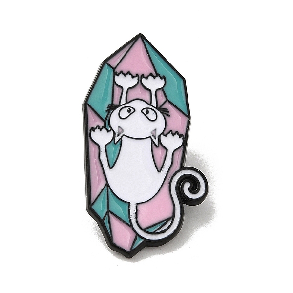 PandaHall Cat & Crystal Cluster Theme Enamel Pins, Black Alloy Badge for Backpack Clothes, Colorful, 30x17x1.5mm Alloy+Enamel Cat Shape..., White
PandaHall Cat & Crystal Cluster Theme Enamel Pins, Black Alloy Badge for Backpack Clothes, Colorful, 30x17x1.5mm Alloy+Enamel Cat Shape..., White