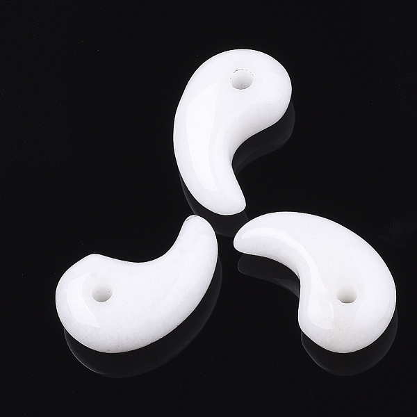 PandaHall Natural White Jade Pendants, Magatama, 30x18x8~11mm, Hole: 3~4mm White Jade Others
PandaHall Natural White Jade Pendants, Magatama, 30x18x8~11mm, Hole: 3~4mm White Jade Others