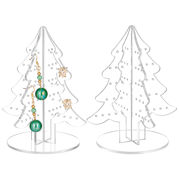 PandaHall PH 120 Holes Earring Organizer Acrylic Earring Holder Christmas Tree Earring Display Stands Tabletop Jewelry Organizer Stand Stud..., Clear
PandaHall PH 120 Holes Earring Organizer Acrylic Earring Holder Christmas Tree Earring Display Stands Tabletop Jewelry Organizer Stand Stud..., Clear