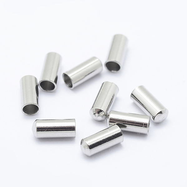 PandaHall 304 Stainless Steel Cord Ends, End Caps, Column, Stainless Steel Color, 7x3mm, Inner Diameter: 2.5mm 304 Stainless Steel
PandaHall 304 Stainless Steel Cord Ends, End Caps, Column, Stainless Steel Color, 7x3mm, Inner Diameter: 2.5mm 304 Stainless Steel