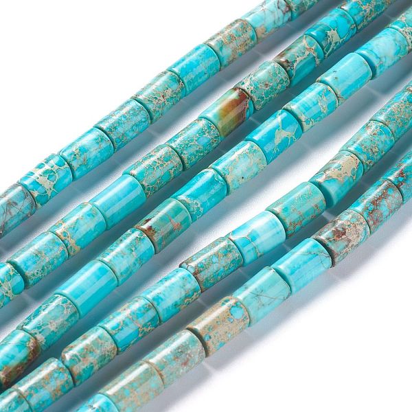 PandaHall Natural Imperial Jasper Bead Strands, Dyed, Cube, Turquoise, 6~6.5x7.5~8mm, Hole: 1.4mm, about 50pcs/strand, 15.75''(40cm)..., Green
PandaHall Natural Imperial Jasper Bead Strands, Dyed, Cube, Turquoise, 6~6.5x7.5~8mm, Hole: 1.4mm, about 50pcs/strand, 15.75''(40cm)..., Green