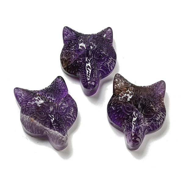 PandaHall Natural Amethyst Pendants, Fox Charms, 35.5~37x27~28x12~13mm, Hole: 1.3mm Amethyst Fox
PandaHall Natural Amethyst Pendants, Fox Charms, 35.5~37x27~28x12~13mm, Hole: 1.3mm Amethyst Fox