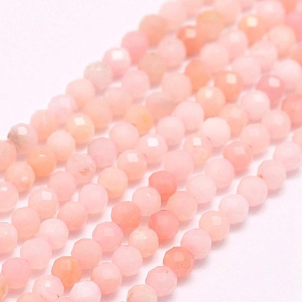 PandaHall Natural Pink Opal Beads Strands, Faceted, Round, 4mm, Hole: 0.5mm, about 96pcs/strand, 15.7 inch(40cm) Pink Opal Round Pink
PandaHall Natural Pink Opal Beads Strands, Faceted, Round, 4mm, Hole: 0.5mm, about 96pcs/strand, 15.7 inch(40cm) Pink Opal Round Pink