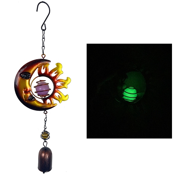 PandaHall Aluminum Tube Wind Chimes, Iron Luminous Moon Pendant Decorations, Moon, 350x125mm Iron Moon
PandaHall Aluminum Tube Wind Chimes, Iron Luminous Moon Pendant Decorations, Moon, 350x125mm Iron Moon