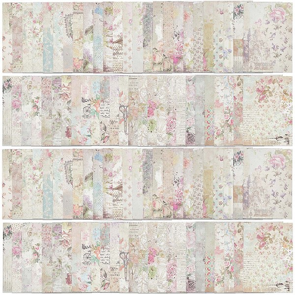 PandaHall GORGECRAFT 100 Sheets 50 Styles Flowers Scrapbook Paper 14x10cm Vintage Floral Theme Decorative Craft Paper Cardstock Pad for DIY..., Multicolor
PandaHall GORGECRAFT 100 Sheets 50 Styles Flowers Scrapbook Paper 14x10cm Vintage Floral Theme Decorative Craft Paper Cardstock Pad for DIY..., Multicolor