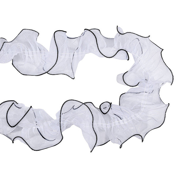 PandaHall BENECREAT 3 Bags 1M Polyester Pleated Lace Ribbon, Wave Edge Lace Trim, Bouquet Packaging Accessories, WhiteSmoke, 4-3/8 inch..., White
PandaHall BENECREAT 3 Bags 1M Polyester Pleated Lace Ribbon, Wave Edge Lace Trim, Bouquet Packaging Accessories, WhiteSmoke, 4-3/8 inch..., White