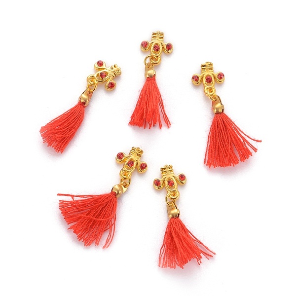 PandaHall Alloy Glass Rhinestone Nail Art Decoration, with Tassel, Golden, Chinese knot, Red, Light Siam, 28x8.5mm Alloy+Rhinestone Others...
PandaHall Alloy Glass Rhinestone Nail Art Decoration, with Tassel, Golden, Chinese knot, Red, Light Siam, 28x8.5mm Alloy+Rhinestone Others...