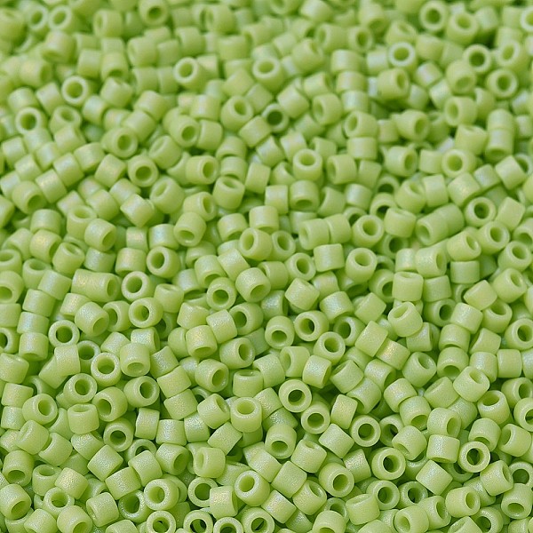PandaHall MIYUKI Delica Beads, Cylinder, Japanese Seed Beads, 11/0, (DB0876) Matte Opaque Chartreuse AB, 1.3x1.6mm, Hole: 0.8mm, about..., Green
PandaHall MIYUKI Delica Beads, Cylinder, Japanese Seed Beads, 11/0, (DB0876) Matte Opaque Chartreuse AB, 1.3x1.6mm, Hole: 0.8mm, about..., Green