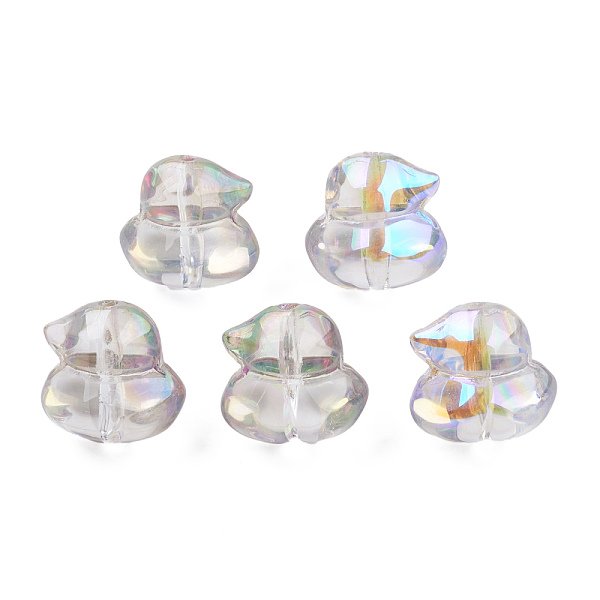 PandaHall Transparent Electroplate Glass Beads, AB Color Plated, Duck, Clear AB, 11.5x12x10.5mm, Hole: 1mm Glass Duck White
PandaHall Transparent Electroplate Glass Beads, AB Color Plated, Duck, Clear AB, 11.5x12x10.5mm, Hole: 1mm Glass Duck White