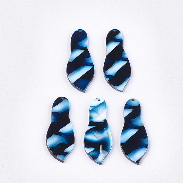 PandaHall Cellulose Acetate(Resin) Pendants, Deep Sky Blue, 46x18x2.5~3mm, Hole: 1.2mm Cellulose Acetate Others Blue
PandaHall Cellulose Acetate(Resin) Pendants, Deep Sky Blue, 46x18x2.5~3mm, Hole: 1.2mm Cellulose Acetate Others Blue
