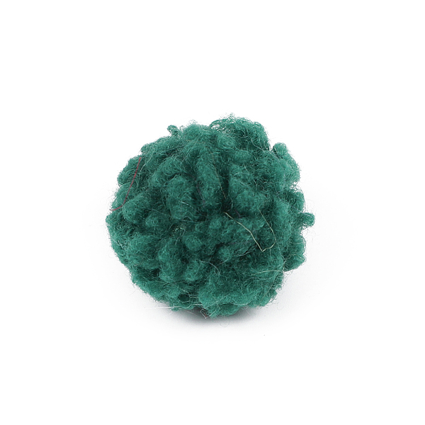 PandaHall Polyester Pom Pom Ball Beads, for DIY Decoration Accessories, Round, Dark Green, 4~5cm Polyester
PandaHall Polyester Pom Pom Ball Beads, for DIY Decoration Accessories, Round, Dark Green, 4~5cm Polyester
