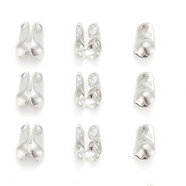 PandaHall Iron Bead Tips, Calotte Ends, Cadmium Free & Lead Free, Clamshell Knot Cover, Platinum, 6x3.5mm, Hole: 1mm, 2.4mm inner diameter...
PandaHall Iron Bead Tips, Calotte Ends, Cadmium Free & Lead Free, Clamshell Knot Cover, Platinum, 6x3.5mm, Hole: 1mm, 2.4mm inner diameter...
