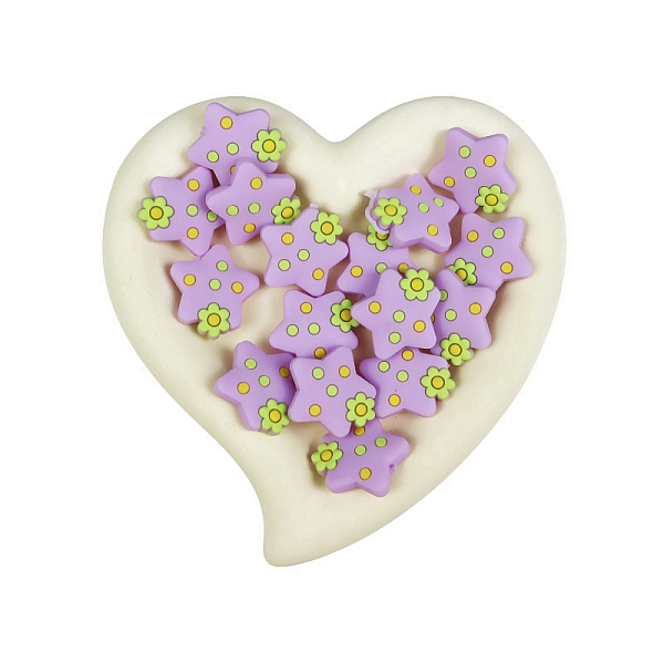 PandaHall Star Food Grade Eco-Friendly Silicone Beads, Chewing Beads For Teethers, DIY Nursing Necklaces Making, Lilac, 27x27mm Silicone..., Purple
PandaHall Star Food Grade Eco-Friendly Silicone Beads, Chewing Beads For Teethers, DIY Nursing Necklaces Making, Lilac, 27x27mm Silicone..., Purple