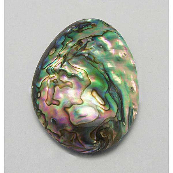 PandaHall Abalone Shell/Paua Shell Pendants, Single Side, Oval, Colorful, Size: Size: about 34~40mm wide, 49~58mm long, 9.5~15mm thick, hole...
PandaHall Abalone Shell/Paua Shell Pendants, Single Side, Oval, Colorful, Size: Size: about 34~40mm wide, 49~58mm long, 9.5~15mm thick, hole...