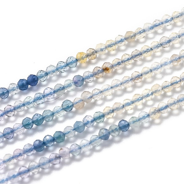 PandaHall Natural Fluorite Beads Strands, Gradient color, Faceted, Round, 2mm, Hole: 0.5mm, about 170pcs/strand, 15.35 inch(39cm) Fluorite...
PandaHall Natural Fluorite Beads Strands, Gradient color, Faceted, Round, 2mm, Hole: 0.5mm, about 170pcs/strand, 15.35 inch(39cm) Fluorite...