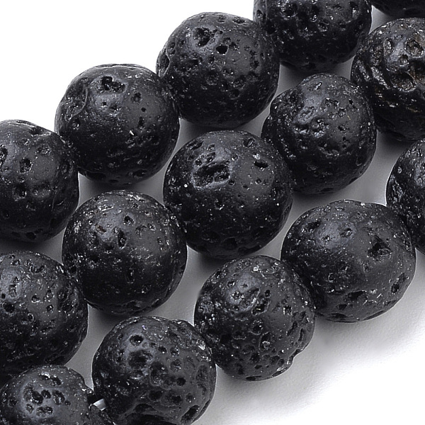 PandaHall Natural Lava Rock Beads Strands, Dyed, Round, 6mm, Hole: 1mm, about 70pcs/strand, 15.7 inch Round
PandaHall Natural Lava Rock Beads Strands, Dyed, Round, 6mm, Hole: 1mm, about 70pcs/strand, 15.7 inch Round