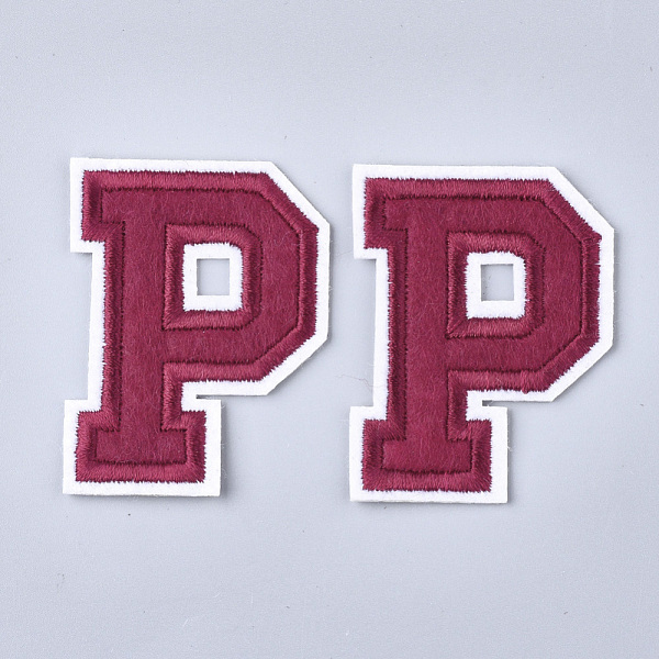 PandaHall Computerized Embroidery Cloth Iron On Patches, Costume Accessories, Appliques, Letter, Letter.P, 56.5x43x1.5mm Cloth Letter Red
PandaHall Computerized Embroidery Cloth Iron On Patches, Costume Accessories, Appliques, Letter, Letter.P, 56.5x43x1.5mm Cloth Letter Red