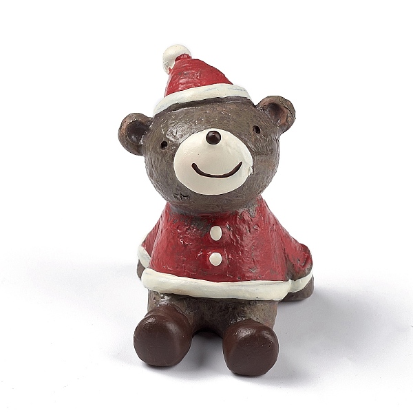 PandaHall Christmas Theme Resin Display Decorations, for Home Office Tabletop Decoration, Bear, 40x34x44mm Resin Bear Brown
PandaHall Christmas Theme Resin Display Decorations, for Home Office Tabletop Decoration, Bear, 40x34x44mm Resin Bear Brown