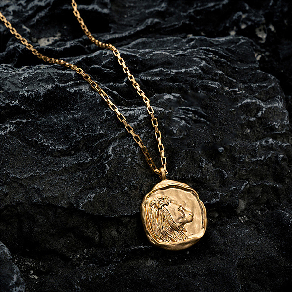 PandaHall Stainless Steel Cable Chain Necklace, Titanium Steel Constellation Pendant Necklace for Women, Lion, 17-3/4 inch(45cm) 304...
PandaHall Stainless Steel Cable Chain Necklace, Titanium Steel Constellation Pendant Necklace for Women, Lion, 17-3/4 inch(45cm) 304...
