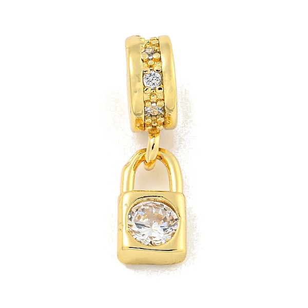 PandaHall Brass Micro Pave Clear Cubic Zirconia Pendants, Real 18K Gold Plated, Lock, 17x5x3.5mm, Hole: 2mm Brass+Cubic Zirconia Lock Clear
PandaHall Brass Micro Pave Clear Cubic Zirconia Pendants, Real 18K Gold Plated, Lock, 17x5x3.5mm, Hole: 2mm Brass+Cubic Zirconia Lock Clear