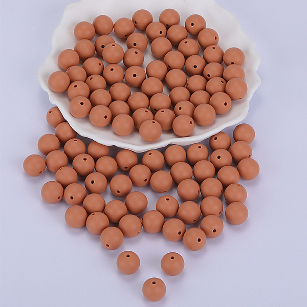 PandaHall Round Silicone Focal Beads, Chewing Beads For Teethers, DIY Nursing Necklaces Making, Light Salmon, 15mm, Hole: 2mm Silicone Round
PandaHall Round Silicone Focal Beads, Chewing Beads For Teethers, DIY Nursing Necklaces Making, Light Salmon, 15mm, Hole: 2mm Silicone Round
