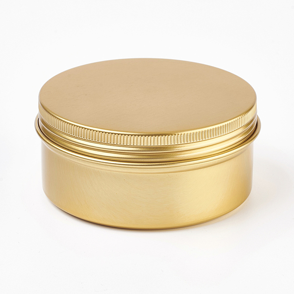 PandaHall Round Aluminium Tin Cans, Aluminium Jar, Storage Containers for Cosmetic, Candles, Candies, with Screw Top Lid, Golden, 8.3x3.8cm...
PandaHall Round Aluminium Tin Cans, Aluminium Jar, Storage Containers for Cosmetic, Candles, Candies, with Screw Top Lid, Golden, 8.3x3.8cm...