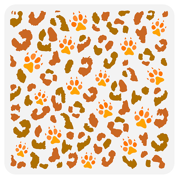 PandaHall FINGERINSPIRE Leopard Print Stencil 11.8x11.8 inch Paw Prints Painting Stencil Plastic Dog Cat Print Pattern Stencil DIY Projects...
PandaHall FINGERINSPIRE Leopard Print Stencil 11.8x11.8 inch Paw Prints Painting Stencil Plastic Dog Cat Print Pattern Stencil DIY Projects...