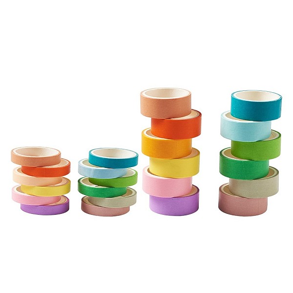 PandaHall 12 Colors DIY Scrapbook Decorative Adhesive Tapes, Mixed Color, 7mm Paper Multicolor
PandaHall 12 Colors DIY Scrapbook Decorative Adhesive Tapes, Mixed Color, 7mm Paper Multicolor