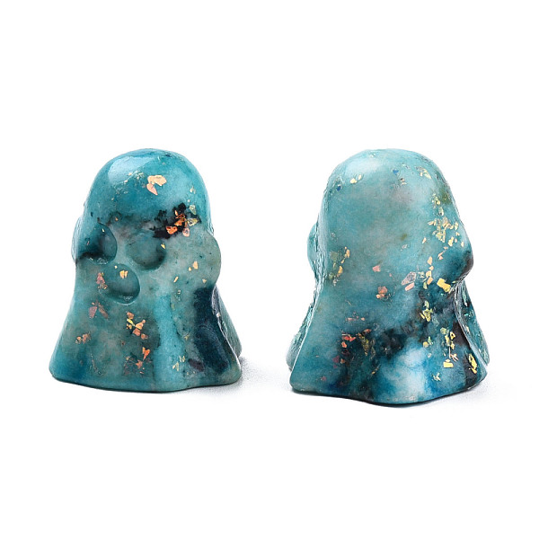 PandaHall Natural Quartz Display Decorations, with Natural Opal Powder, Dyed & Heated, Halloween Style, Ghost, Medium Turquoise...
PandaHall Natural Quartz Display Decorations, with Natural Opal Powder, Dyed & Heated, Halloween Style, Ghost, Medium Turquoise...