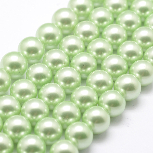 PandaHall Polished Round Grade A Shell Pearl Bead Strands, Dark Sea Green, 6mm, Hole: 1mm, about 64pcs/strand, 15.7 inch Shell Pearl Round...
PandaHall Polished Round Grade A Shell Pearl Bead Strands, Dark Sea Green, 6mm, Hole: 1mm, about 64pcs/strand, 15.7 inch Shell Pearl Round...
