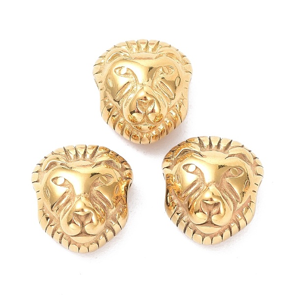 PandaHall Ion Plating(IP) 304 Stainless Steel Beads, Lion Head, Golden, 12x10.5x8mm, Hole: 2.7mm 304 Stainless Steel Lion
PandaHall Ion Plating(IP) 304 Stainless Steel Beads, Lion Head, Golden, 12x10.5x8mm, Hole: 2.7mm 304 Stainless Steel Lion