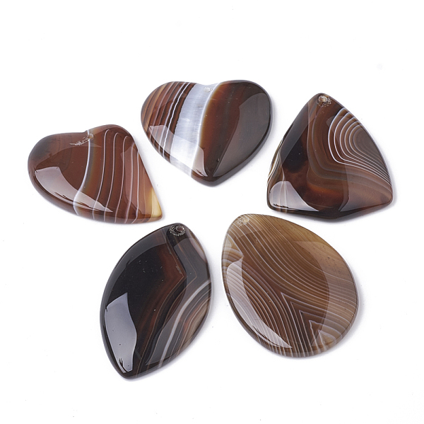 PandaHall Natural Brazilian Agate Pendants, Dyed, Mixed Shapes, Coconut Brown, 36~61x30~38x5.5~6mm, Hole: 1.5mm Brazilian Agate Mixed Shapes...
PandaHall Natural Brazilian Agate Pendants, Dyed, Mixed Shapes, Coconut Brown, 36~61x30~38x5.5~6mm, Hole: 1.5mm Brazilian Agate Mixed Shapes...