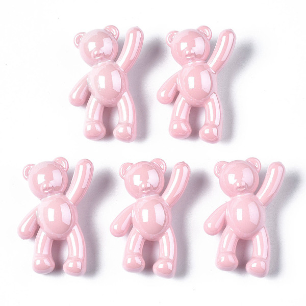PandaHall Opaque Acrylic Pendants, Pearl Luster Plated, Bear, Pink, 36x22x13.5mm, Hole: 2.5mm Acrylic Bear Pink
PandaHall Opaque Acrylic Pendants, Pearl Luster Plated, Bear, Pink, 36x22x13.5mm, Hole: 2.5mm Acrylic Bear Pink