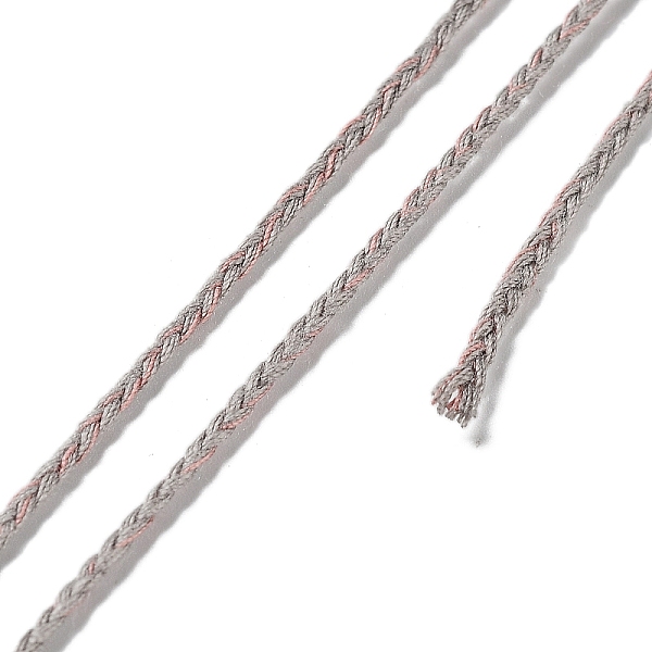 PandaHall 20M Polycotton Braided Cord, Flat, for DIY Jewelry Making, Light Grey, 2x0.7mm, about 21.87 Yards(20m)/Roll Polycotton
PandaHall 20M Polycotton Braided Cord, Flat, for DIY Jewelry Making, Light Grey, 2x0.7mm, about 21.87 Yards(20m)/Roll Polycotton