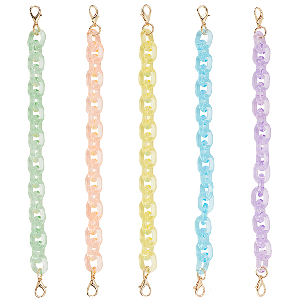 PandaHall WADORN 5 Colors Acrylic Purse Chain Strap, 11.6 Inch Short Handbag Handle Chain Replacement Colourful Transparent Acrylic Bag..., Multicolor
PandaHall WADORN 5 Colors Acrylic Purse Chain Strap, 11.6 Inch Short Handbag Handle Chain Replacement Colourful Transparent Acrylic Bag..., Multicolor