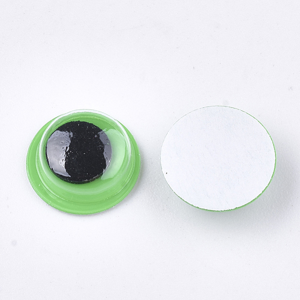 PandaHall Self Adhesive Colors Wiggle Googly Eyes Cabochons, DIY Scrapbooking Crafts Toy Accessories, Light Green, 10x3mm Plastic
PandaHall Self Adhesive Colors Wiggle Googly Eyes Cabochons, DIY Scrapbooking Crafts Toy Accessories, Light Green, 10x3mm Plastic