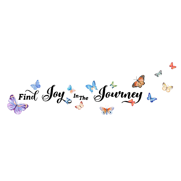 PandaHall Translucent PVC Self Adhesive Wall Stickers, Waterproof Building Decals for Home Living Room Bedroom Wall Decoration, Butterfly...
PandaHall Translucent PVC Self Adhesive Wall Stickers, Waterproof Building Decals for Home Living Room Bedroom Wall Decoration, Butterfly...