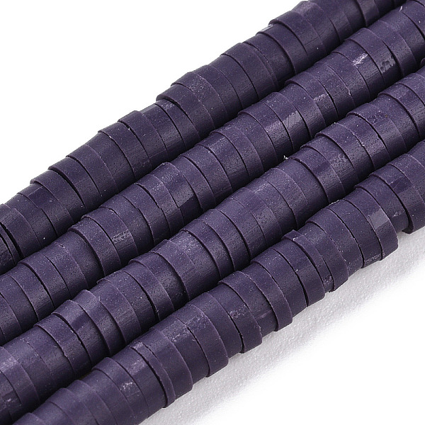 PandaHall Flat Round Handmade Polymer Clay Bead Spacers, DarkSlate Blue, 4x1mm, Hole: 1mm, about 380~400pcs/strand, 17.7 inch Polymer Clay...
PandaHall Flat Round Handmade Polymer Clay Bead Spacers, DarkSlate Blue, 4x1mm, Hole: 1mm, about 380~400pcs/strand, 17.7 inch Polymer Clay...