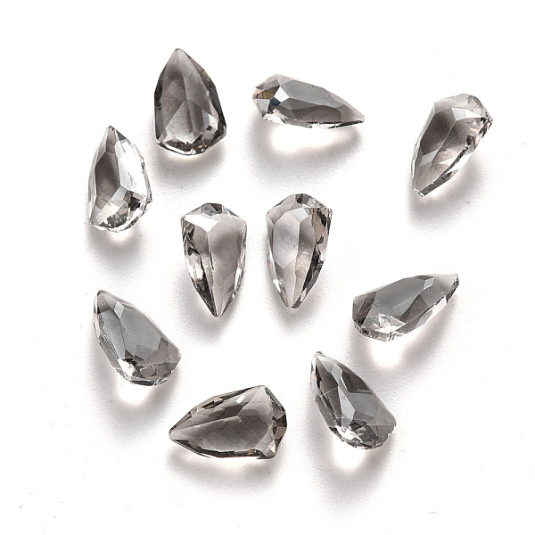 PandaHall Kite Transparent Glass Cabochons, Nail Art Decoration Accessories, Faceted, Light Grey, 8x5x3.5mm Glass Others
PandaHall Kite Transparent Glass Cabochons, Nail Art Decoration Accessories, Faceted, Light Grey, 8x5x3.5mm Glass Others