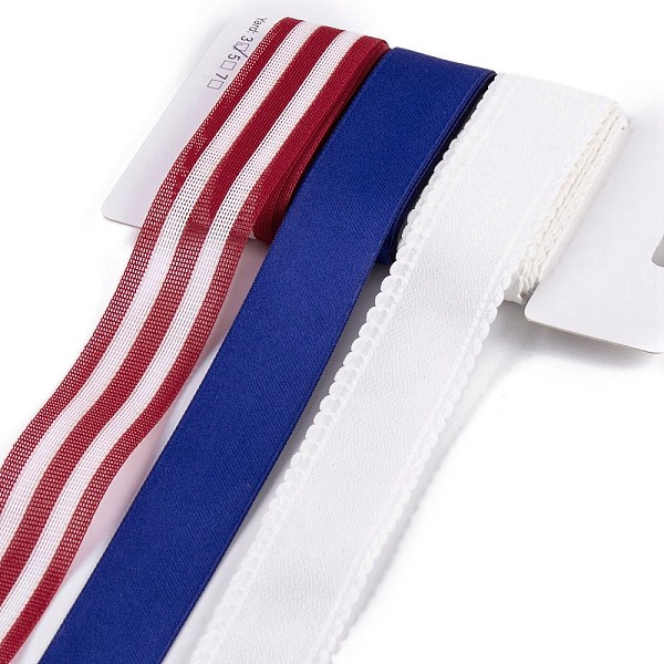 PandaHall 9 Yards 3 Styles Independence Day Polyester & Polycotton Ribbons Sets, for Bowknot Making, Gift Wrapping, Mixed Color, 7/8~1 inch..., Multicolor
PandaHall 9 Yards 3 Styles Independence Day Polyester & Polycotton Ribbons Sets, for Bowknot Making, Gift Wrapping, Mixed Color, 7/8~1 inch..., Multicolor