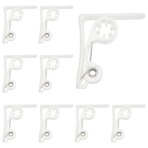 PandaHall Gorgecraft 12Pcs Plastic Anti-slip Tablecloth Clips, Table Cloth Hold Down Clip, L-shape, White, 53x60x15mm Plastic White
PandaHall Gorgecraft 12Pcs Plastic Anti-slip Tablecloth Clips, Table Cloth Hold Down Clip, L-shape, White, 53x60x15mm Plastic White