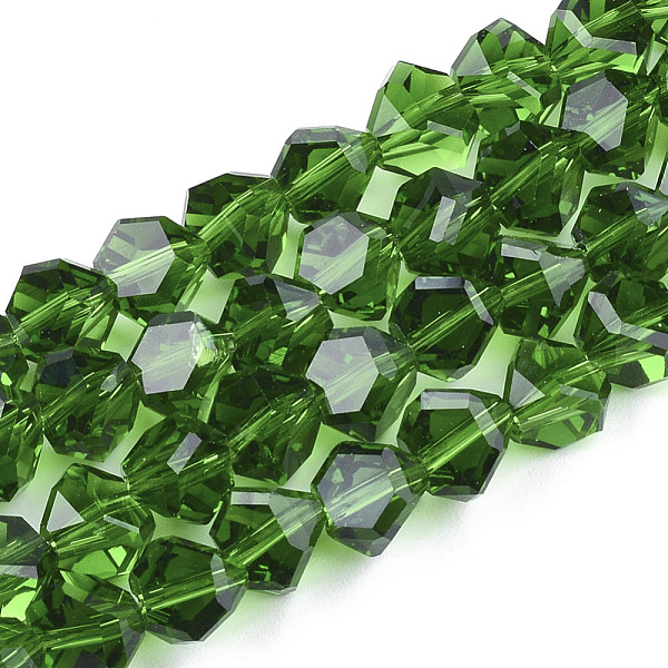 PandaHall Glass Beads Strands, Faceted, Triangular Pyramid, Green, 9x9x9mm, Hole: 1.5mm, about 50pcs/strand, 17.3 inch Glass Pyramid Green
PandaHall Glass Beads Strands, Faceted, Triangular Pyramid, Green, 9x9x9mm, Hole: 1.5mm, about 50pcs/strand, 17.3 inch Glass Pyramid Green