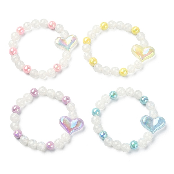 PandaHall Sparkling Resin & Acrylic Heart Beaded Stretch Bracelet for Kids Jewelry, Mixed Color, Inner Diameter: 2 inch(5cm) Resin..., Multicolor
PandaHall Sparkling Resin & Acrylic Heart Beaded Stretch Bracelet for Kids Jewelry, Mixed Color, Inner Diameter: 2 inch(5cm) Resin..., Multicolor