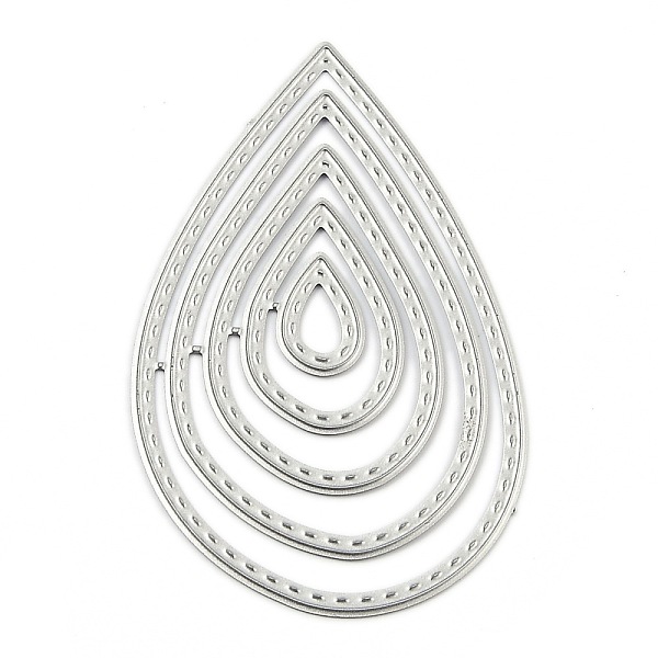 PandaHall Carbon Steel Cutting Dies Stencils, for DIY Scrapbooking/Photo Album, Decorative Embossing DIY Paper Card, Teardrop, Matte...
PandaHall Carbon Steel Cutting Dies Stencils, for DIY Scrapbooking/Photo Album, Decorative Embossing DIY Paper Card, Teardrop, Matte...