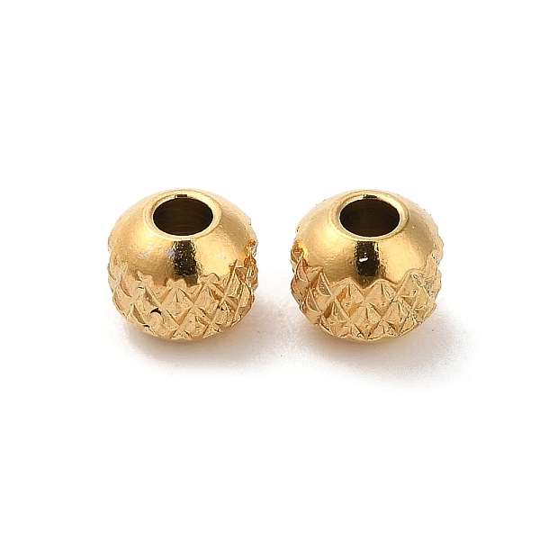 PandaHall 304 Stainless Steel Bead, Round, Real 18K Gold Plated, 4mm, Hole: 1.6mm 304 Stainless Steel Round
PandaHall 304 Stainless Steel Bead, Round, Real 18K Gold Plated, 4mm, Hole: 1.6mm 304 Stainless Steel Round