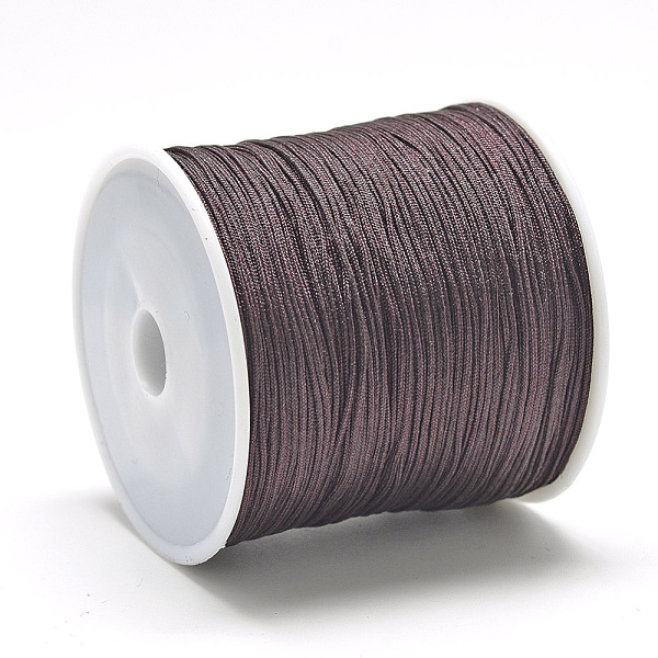 PandaHall Nylon Thread, Chinese Knotting Cord, Coconut Brown, 0.4mm, about 174.98 Yards(160m)/Roll Nylon Brown
PandaHall Nylon Thread, Chinese Knotting Cord, Coconut Brown, 0.4mm, about 174.98 Yards(160m)/Roll Nylon Brown