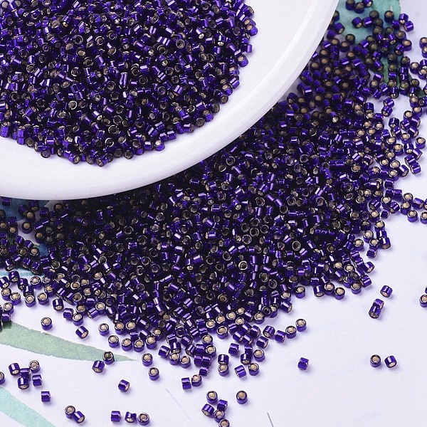 PandaHall MIYUKI Delica Beads, Cylinder, Japanese Seed Beads, 11/0, (DB0609) Dyed Silver Lined Dark Purple, 1.3x1.6mm, Hole: 0.8mm, about...
PandaHall MIYUKI Delica Beads, Cylinder, Japanese Seed Beads, 11/0, (DB0609) Dyed Silver Lined Dark Purple, 1.3x1.6mm, Hole: 0.8mm, about...