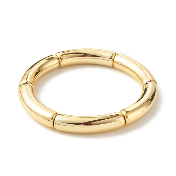 PandaHall Chunky Acrylic Curved Tube Beaded Stretch Bracelet for Women, Gold, Inner Diameter: 2 inch(5.2cm) Acrylic Gold
PandaHall Chunky Acrylic Curved Tube Beaded Stretch Bracelet for Women, Gold, Inner Diameter: 2 inch(5.2cm) Acrylic Gold