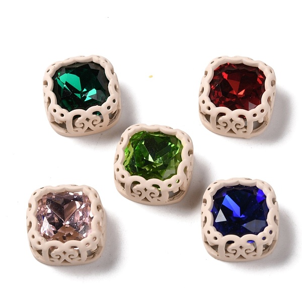 PandaHall Sew on Rhinestone, Glass Rhinestone, with Brass Findings, Garments Accessories, Squre, Mixed Color, Seashell Color..., Multicolor
PandaHall Sew on Rhinestone, Glass Rhinestone, with Brass Findings, Garments Accessories, Squre, Mixed Color, Seashell Color..., Multicolor